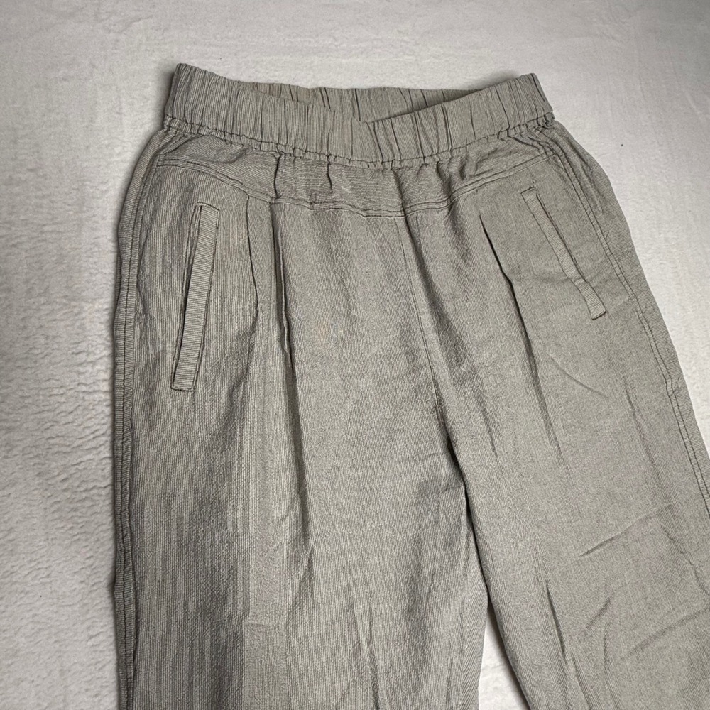 HEI-HEI‎ Anthropologie Beach bound Linen Pants Pull On Cropped Size S